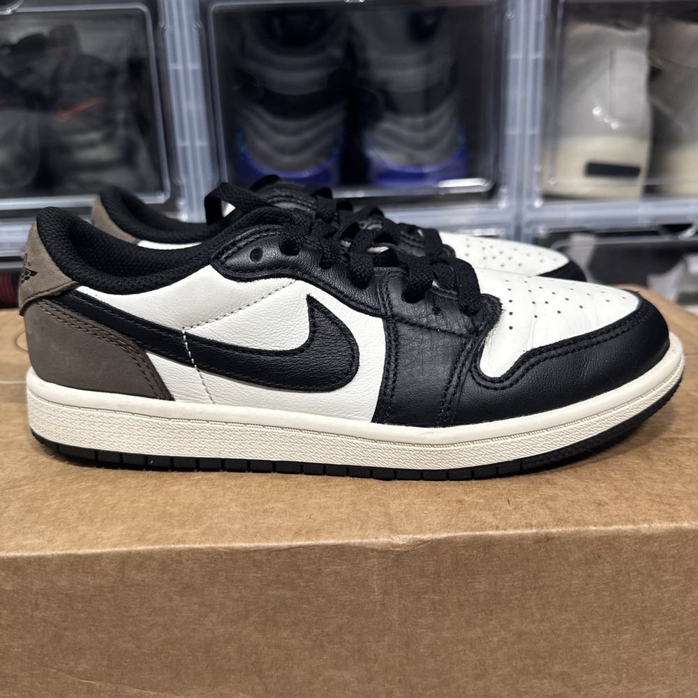 Nike Air Jordan 1 Retro Low OG Dark Mocha FQ5436 102 PS Size 3Y 5 women